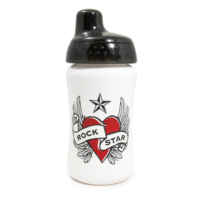 Rock Star Baby Heart & Wings спортна бутилка